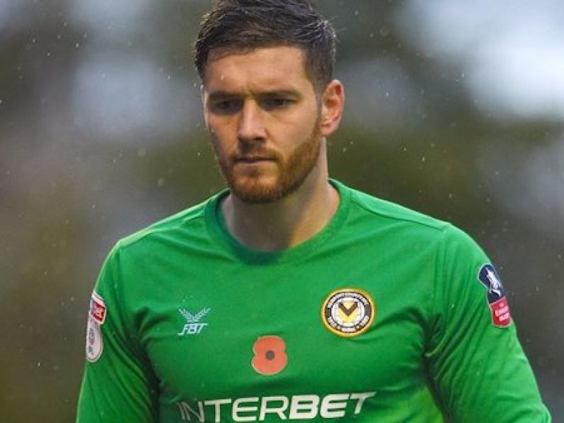 Newport County goalkeeper makes sharp exit after FA Cup win to attend birth of twins