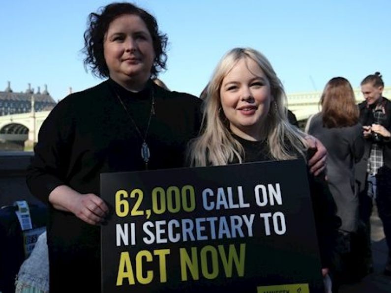 Derry Girls stars help deliver abortion petition to NI Secretary