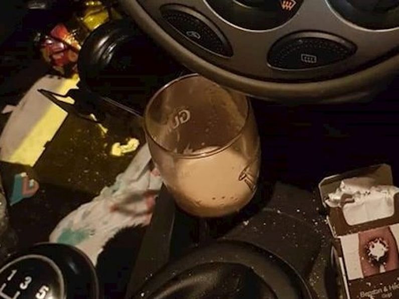 Man arrested after gardaí find PINT of stout beside driver's seat