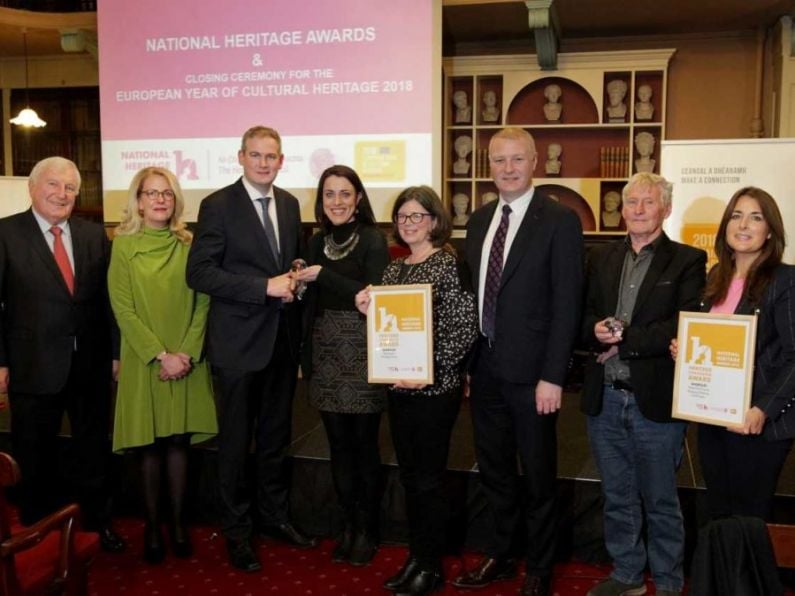 Waterford ‘heritage heroes’ acknowledged at National Heritage Awards 2018