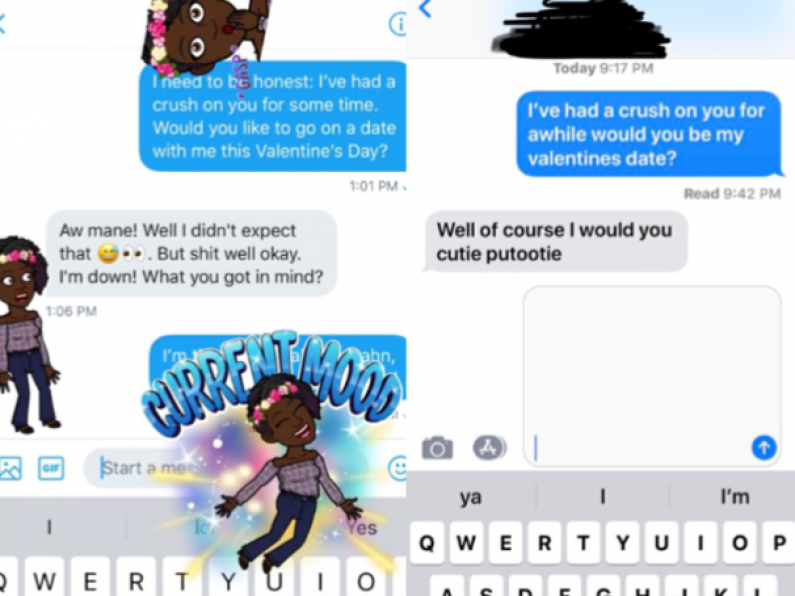 Challenge involving women messaging their crushes in an attempt to secure a Valentine's date has entertained many