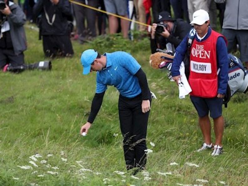 Rory McIlroy shoots disastrous quadruple-bogey on first hole at Portrush