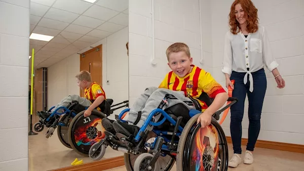 Kids in Cork complete the first wheelchair skills and training course of its kind