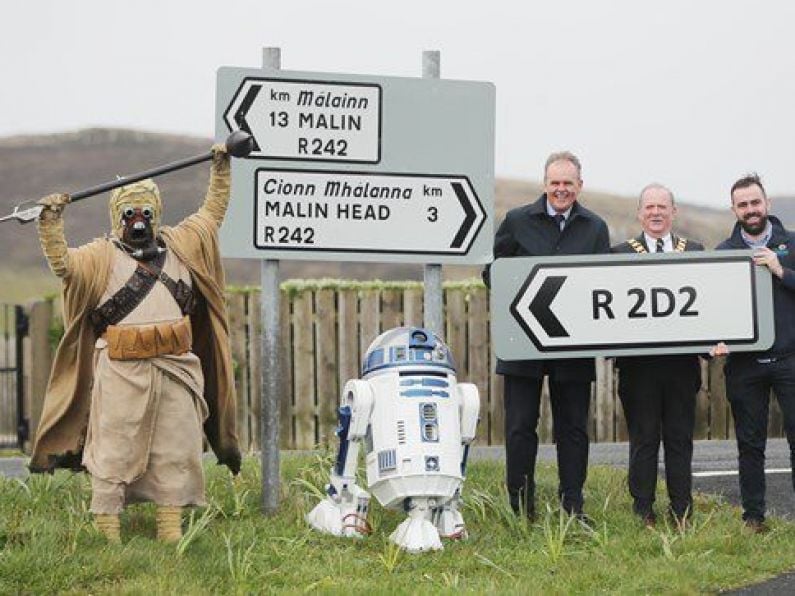 Scenic Donegal road renamed after Star Wars character
