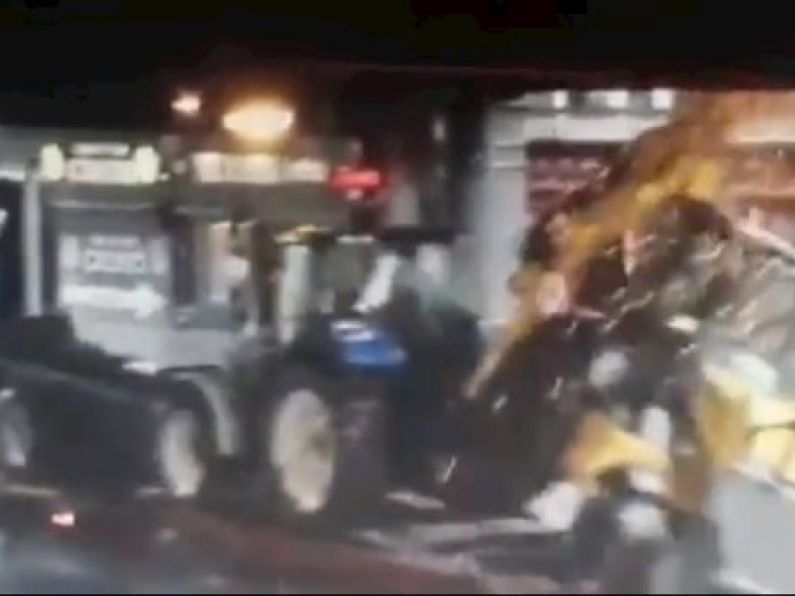 Watch: 'People could have been killed' - Load carried by truck collides with Dublin bridge