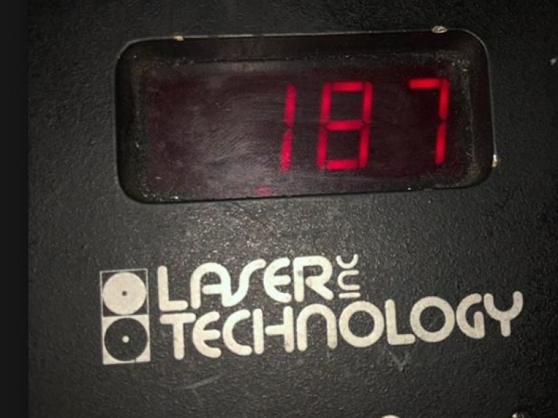 Driver in Carlow caught going almost 70 kph over the speed limit on the M9