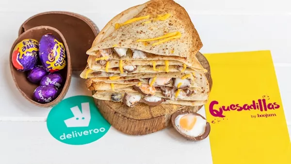 Cadbury Creme Egg Quesadillas are now a thing