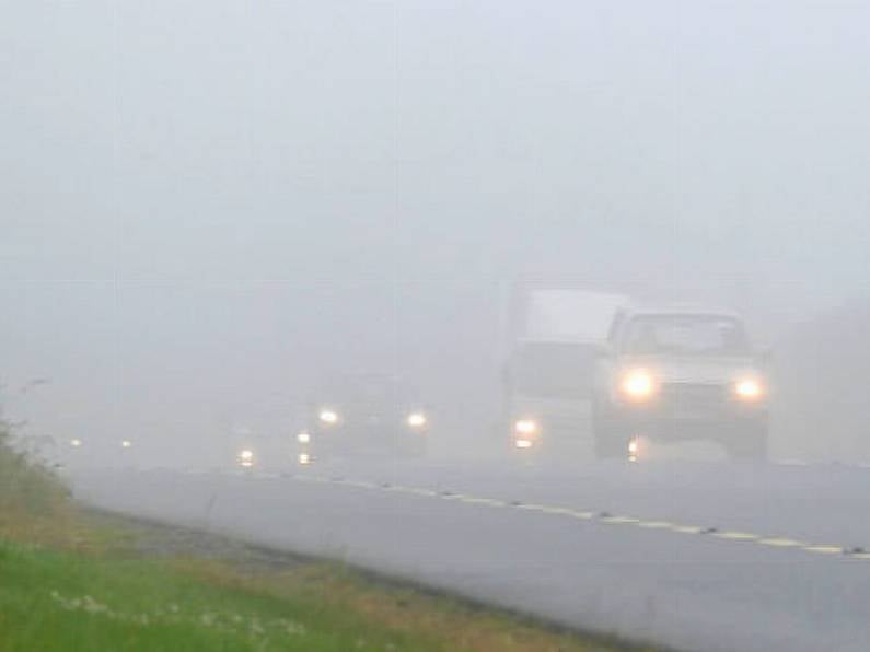 South East counties issued status yellow weather advisory for fog