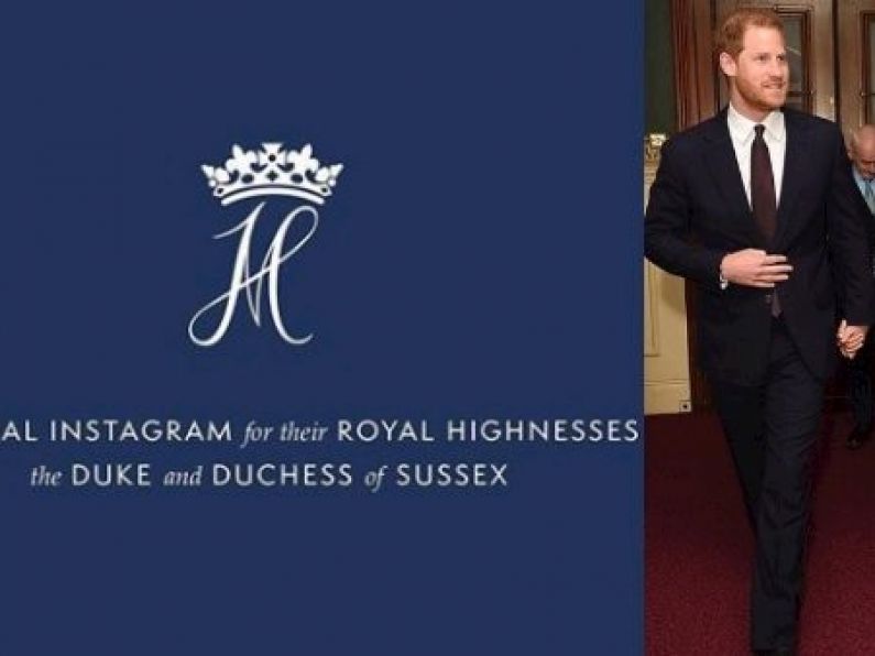 Prince Harry and Meghan Markle have launched their own Instagram account