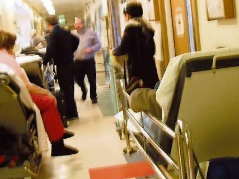 14% more patients waiting on trolleys last month