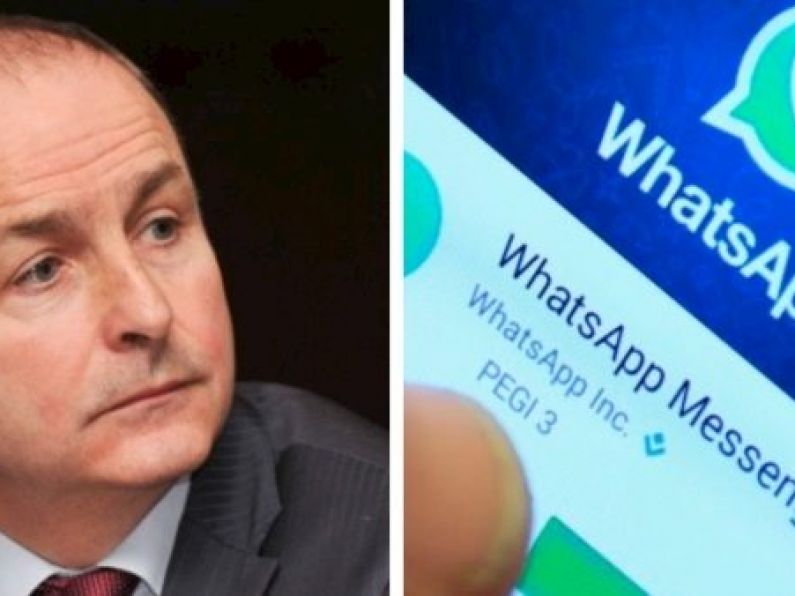 WhatsApp leak show messages Fine Gael members sent to a radio station