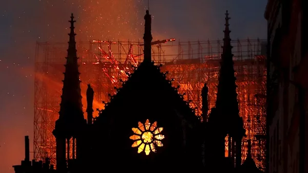 How the Notre Dame Cathedral fire unfolded