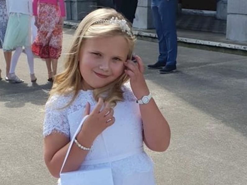 'She did what she needed to do': Girl, 8, learns to walk for Holy Communion