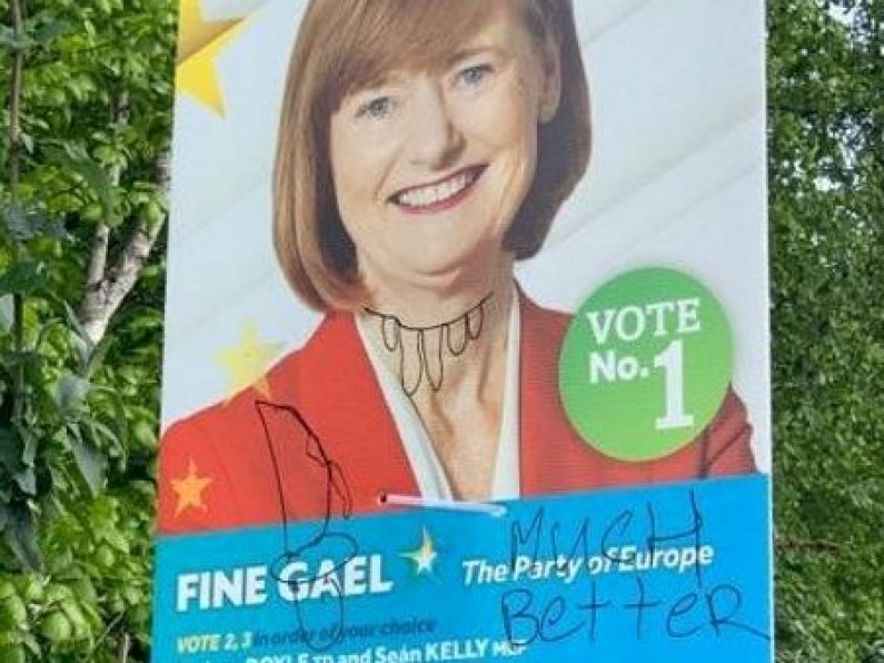 'Disturbing' poster vandalism slammed by candidates