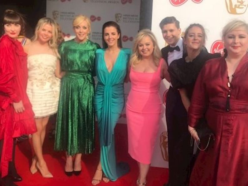 Derry Girls stars reunite for BAFTA awards