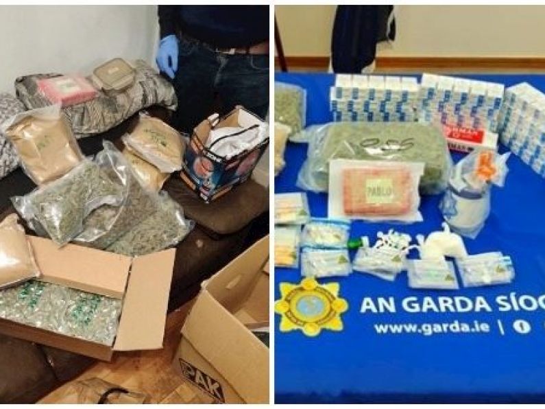 Man arrested after drugs worth €221,000 seized in house raid