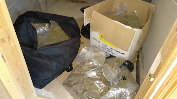 Gardaí seize hand grenades and €2.5m of cannabis in Meath
