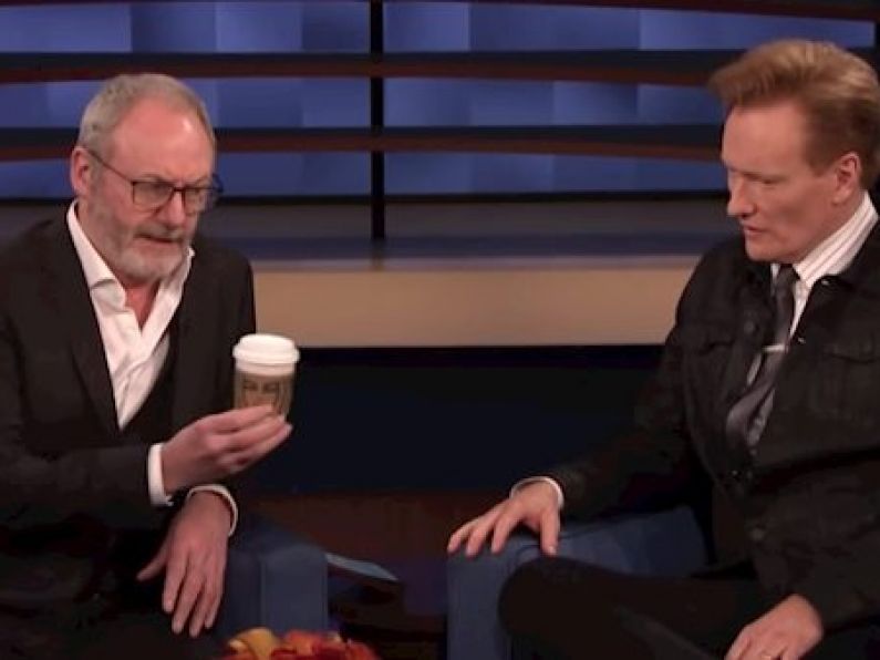 Liam Cunningham claims to have taken infamous Starbucks cup from Game of Thrones set