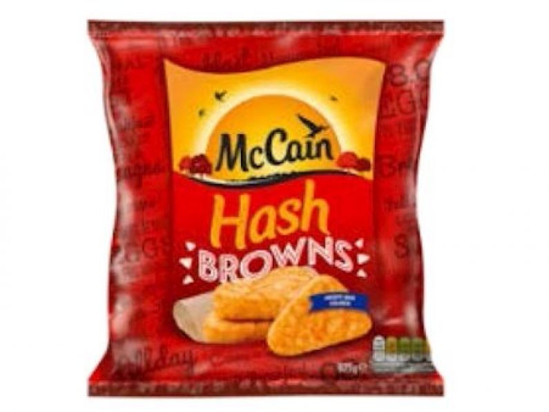 McCain's hash browns recalled over possible presence of plastic