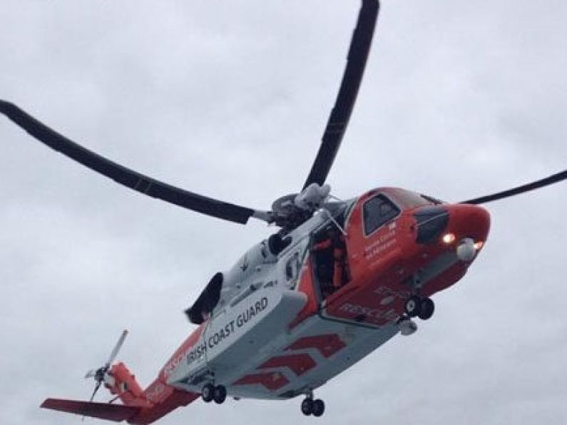 Gardaí investigating after potentially blinding laser light aimed at Coast Guard helicopter
