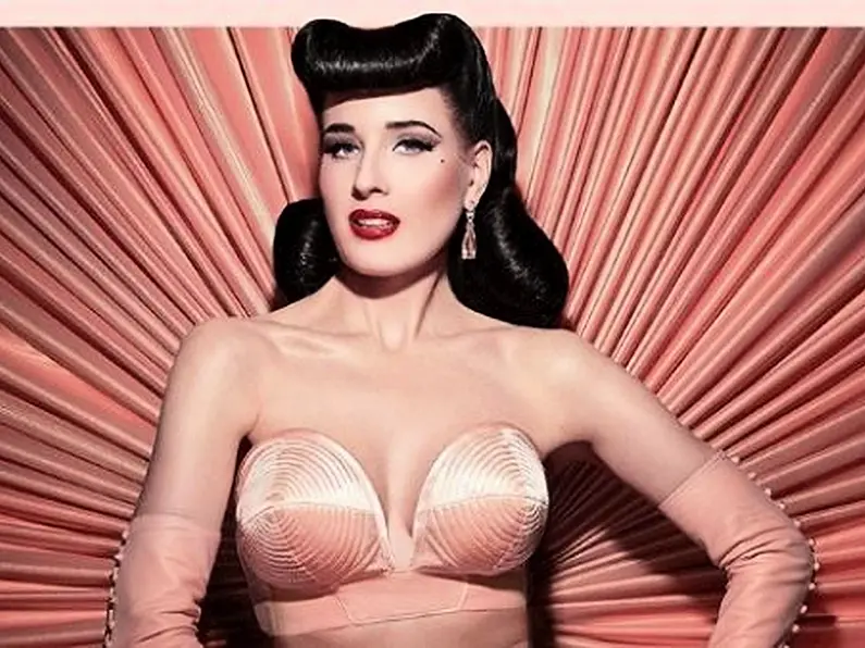 Burlesque queen Dita Von Teese announces Dublin date
