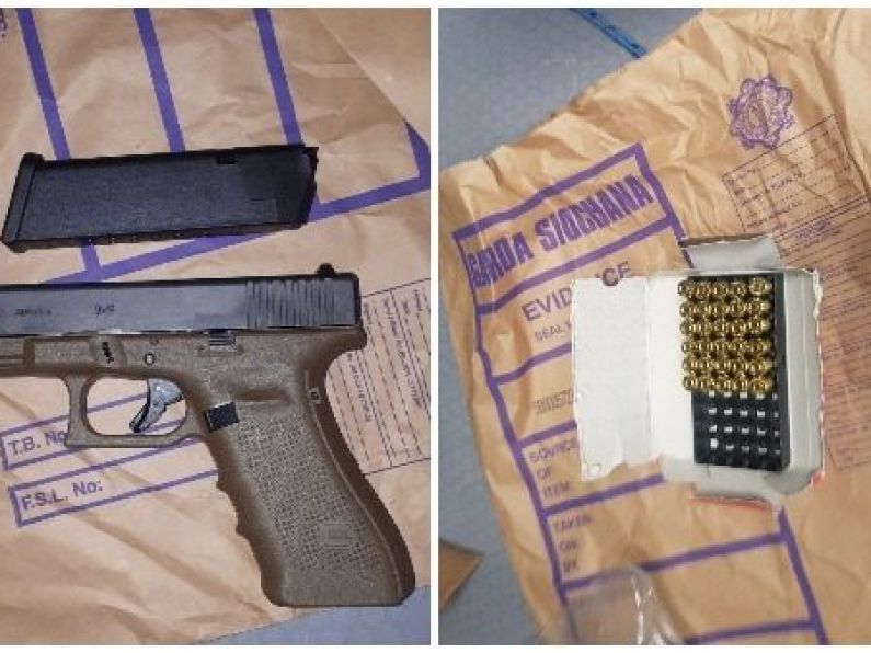 Two men arrested after handguns and ammunition seized in west Dublin