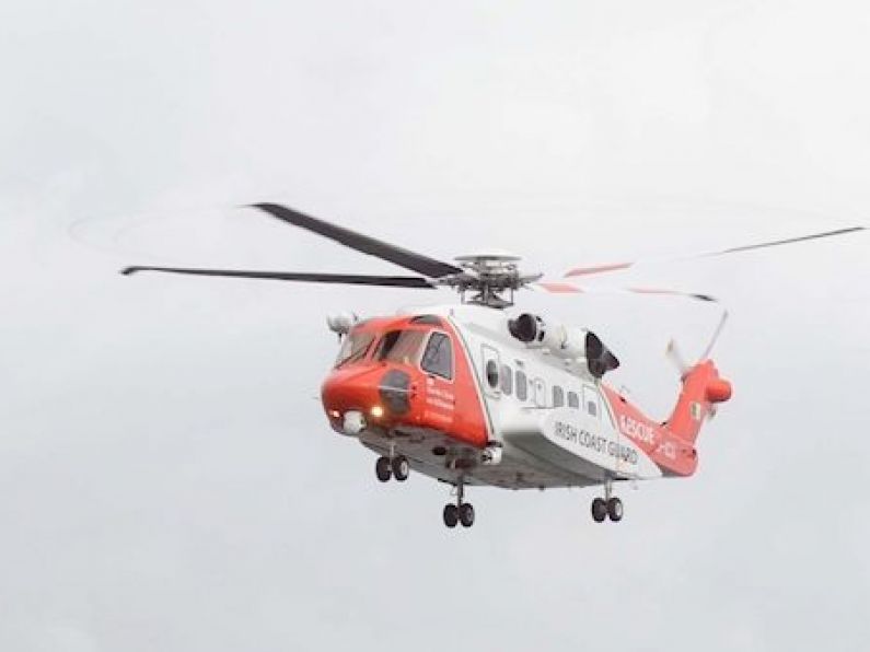Rescue helicopter helps stranded pair cut off by high tides in Waterford