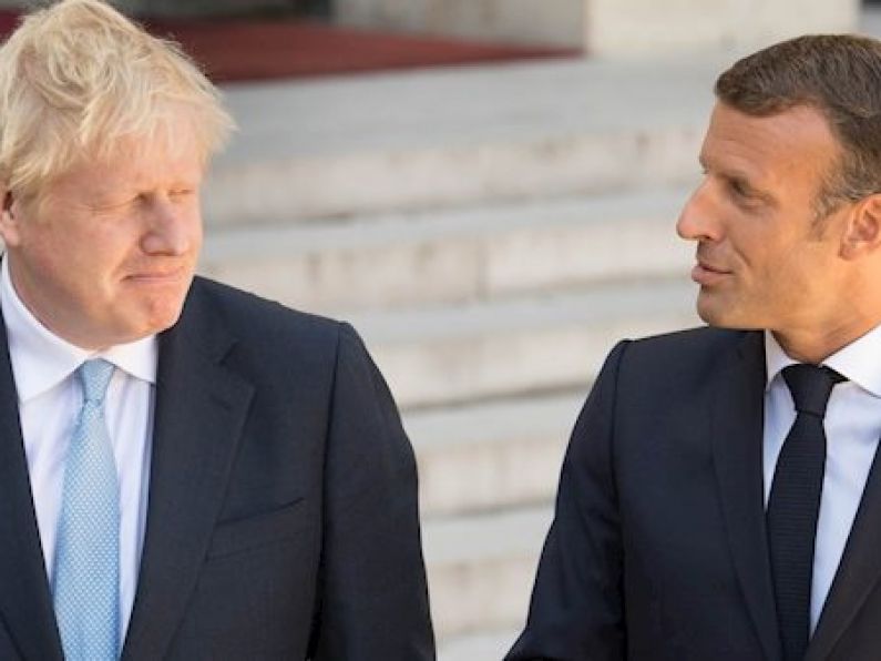 Macron talks tough ahead of meeting with Johnson