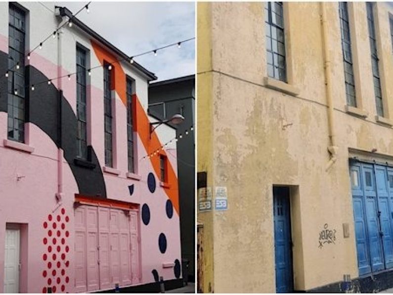 Neglected Art Deco building in Cork gets 'punch of colour' in stunning makeover