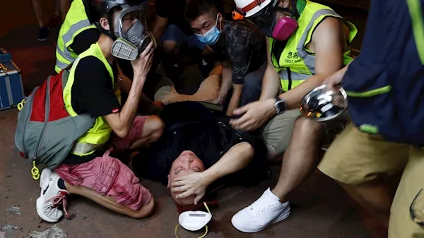 Tear gas fired in new Hong Kong protest as police vow 'to bring all culprits to justice'