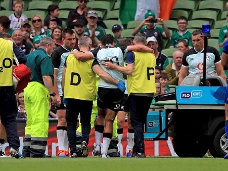 Joe Schmidt gives upbeat assessment about Joey Carbery's injured ankle