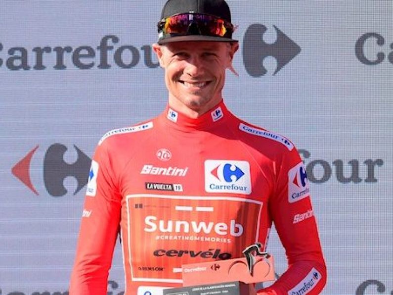 Sam Bennett pipped on the line as Nicolas Roche holds leader’s red jersey at Vuelta a Espana