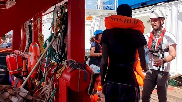 Ireland to take in migrants stranded on Mediterranean rescue ship
