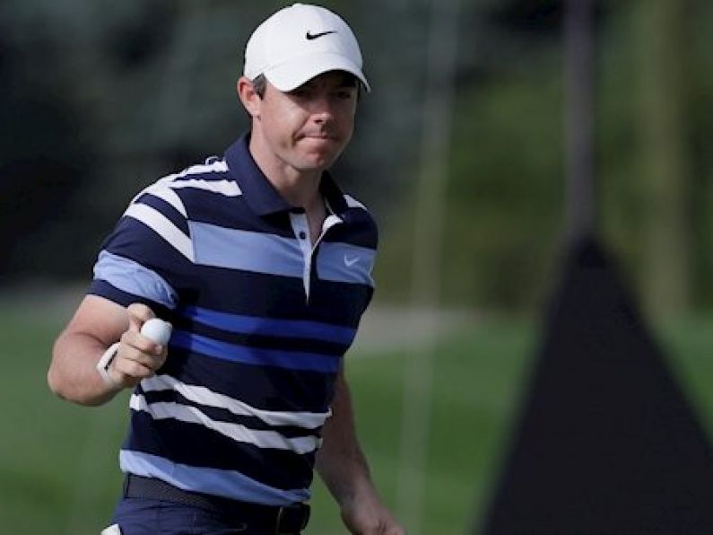 McIlroy in contention as Woods struggles in first FedEx Cup play-off event