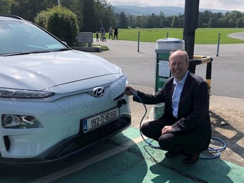 Shane Ross apologises for 'jumping the gun' over photo with non-operational charging point