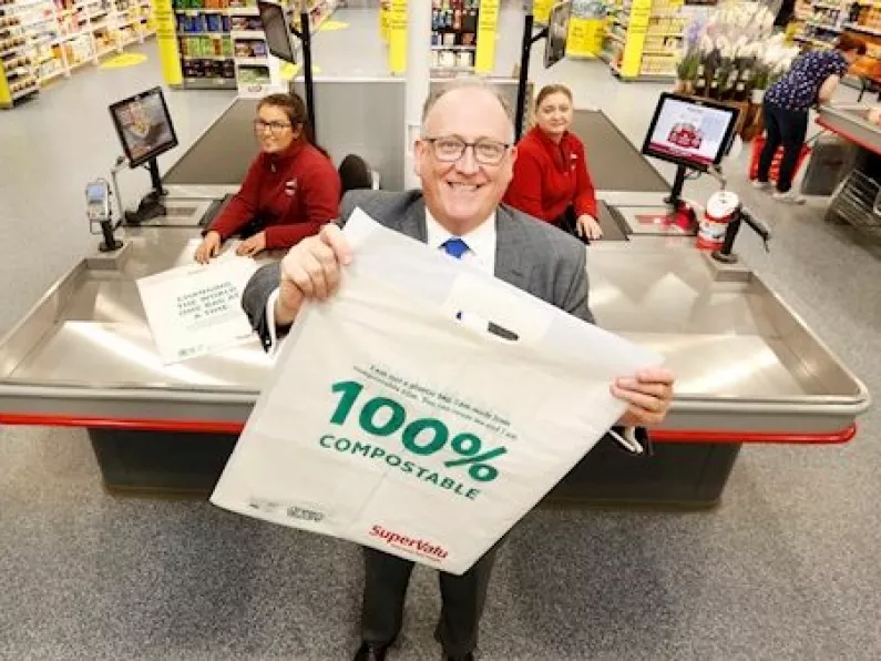 Supervalu to introduce compostable shopping bag to customers in September