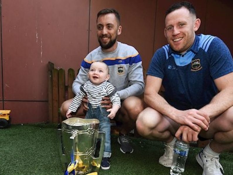 Tipp's All-Ireland winning hurlers begin celebrations by visiting two Children's Hospitals