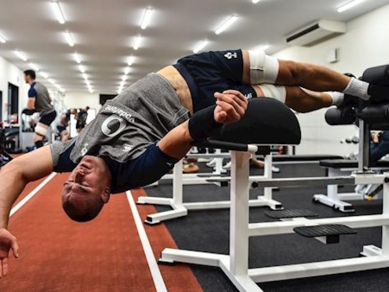 Photo Diary: Take a glimpse at some of the gym work by the Irish rugby guys