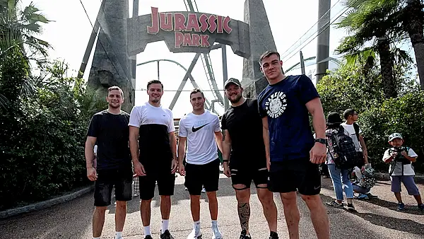 In pictures: Irish squad enjoy trip to Universal Studios Japan