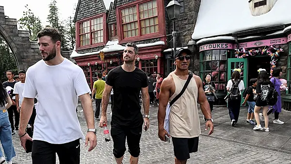 In pictures: Irish squad enjoy trip to Universal Studios Japan