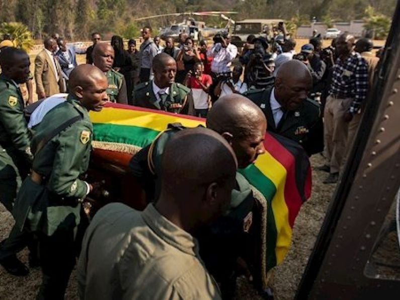 Stampede mars mourning for Robert Mugabe
