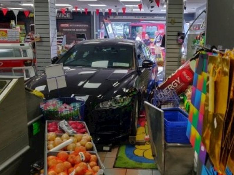 'Miraculous' that no one was injured after car smashes through shopfront