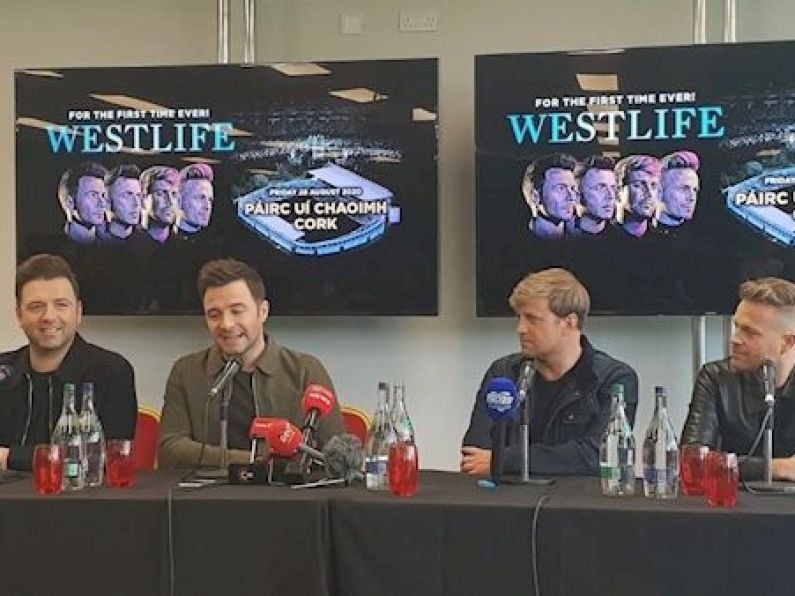 Westlife confirm second Cork gig