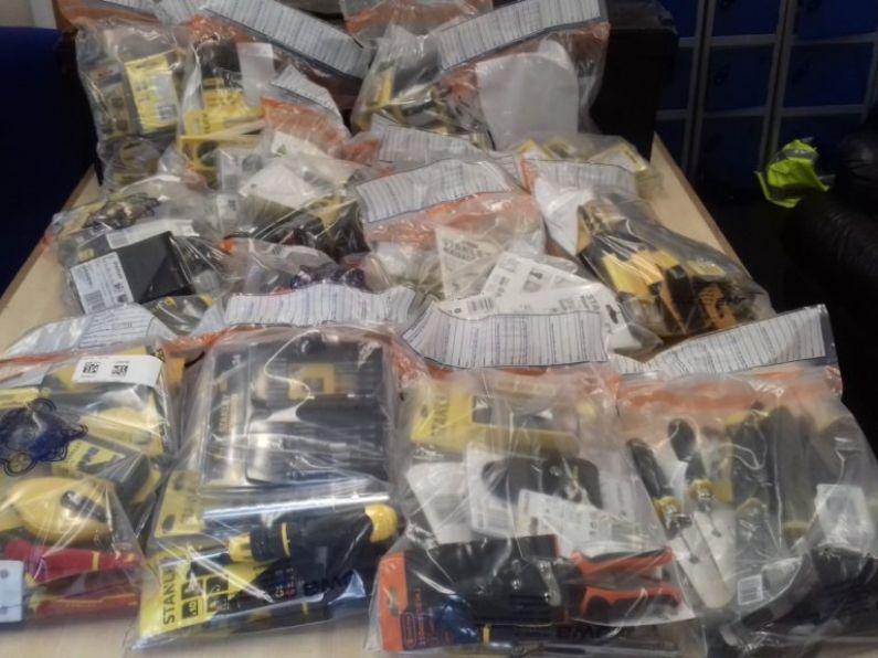 Gardaí seize hundreds of tools at Kilkenny car boot sale
