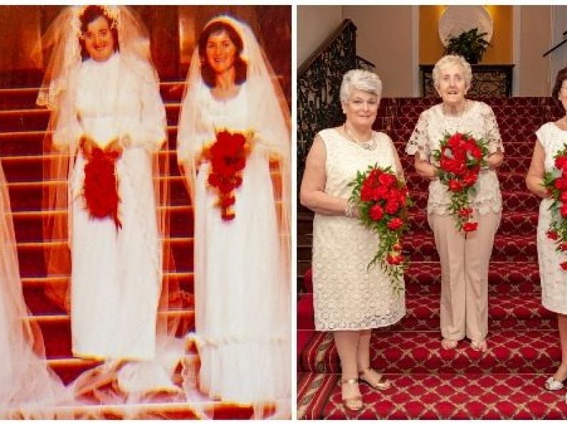Three brides reunited 46 years after they met on their wedding days