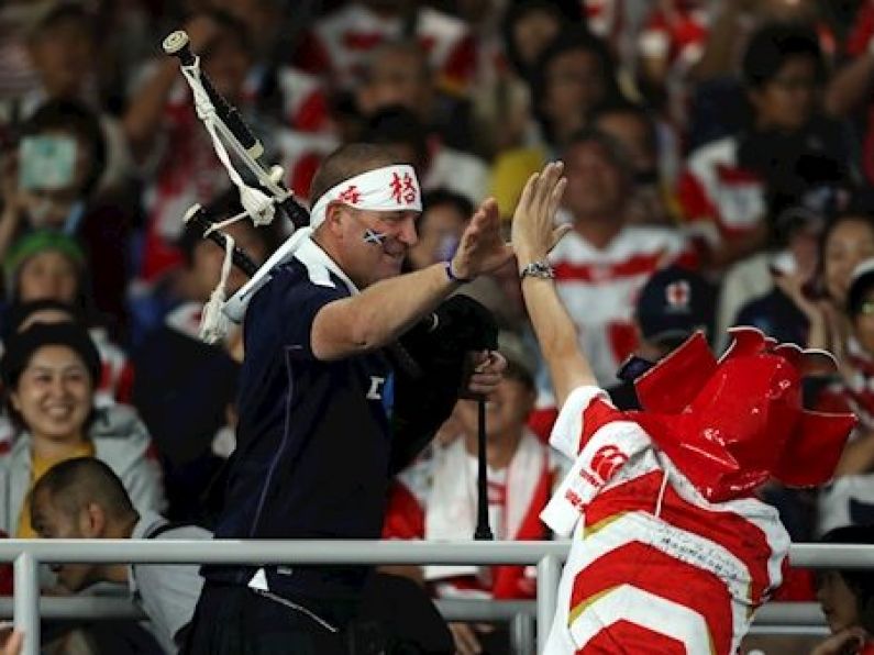 Emotional scenes as Japan take on Scotland in aftermath of Typhoon Hagibis