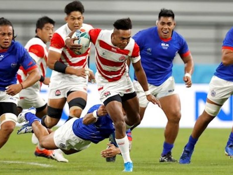 World Cup hosts Japan claim bonus-point win against Samoa