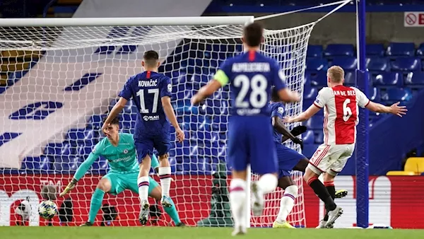 VAR rules out Chelsea winner in eight-goal thriller against nine-man Ajax