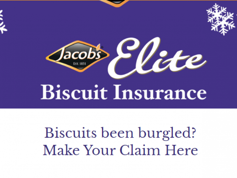 Jacob’s are launching insurance to protect against biscuit theft over Christmas