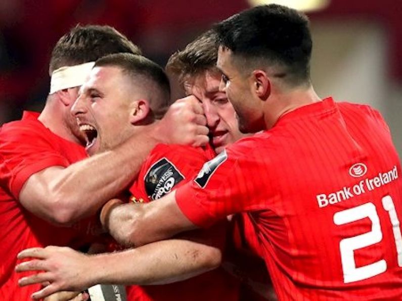 Andrew Conway’s try helps Munster to victory over Ulster